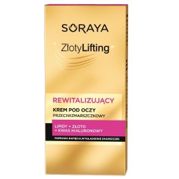 Złoty Lifting rewitalizujący krem pod oczy przeciwzmarszczkowy 15ml