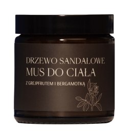 Drzewo Sandałowe mus do ciała Grejpfrut & Bergamotka 120ml