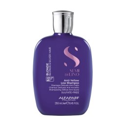 Semi Di Lino Blonde Anti-Yellow Low Shampoo delikatny szampon do włosów blond i rozjaśnianych 250ml