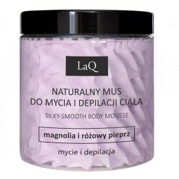 Naturalny mus do mycia i depilacji ciała Magnolia i Różowy Pieprz 250ml