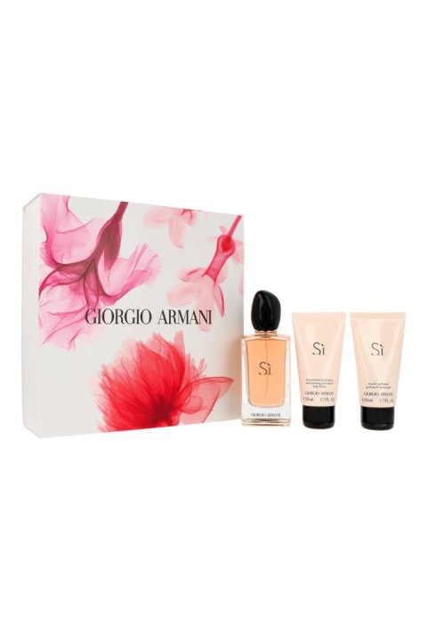 Zestaw Armani Si Edp 100ml + Shower Gel 50ml + Body Lotion 50ml