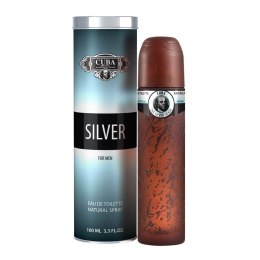 Cuba Silver For Men woda toaletowa spray 100ml