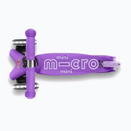 Micro hulajnoga Mini Deluxe LED Purple/Pink