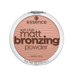 Sun Club Matt Bronzing Powder puder matujący brązujący 01 Natural 15g