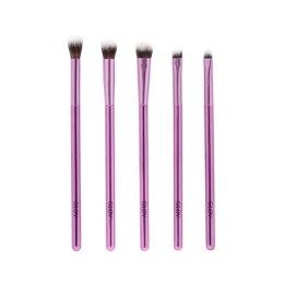 Eye Brushes pędzle do makijażu oczu Purple 5szt