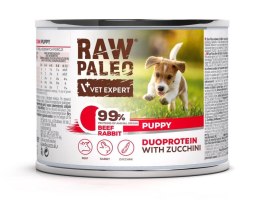 Raw Paleo Beef&Rabbit Puppy Can 200g