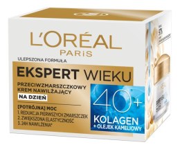 Ekspert Wieku 40+ przeciwzmarszczkowy krem nawilżający na dzień 50ml