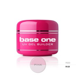 Base One Pink żel budujący do paznokci 15g