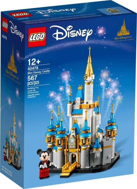 LEGO 40478 Disney Miniaturowy zamek Disneya