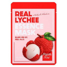 Real Lychee Essense Mask nawilżająca maseczka w płachcie z ekstraktem z liczi 23ml