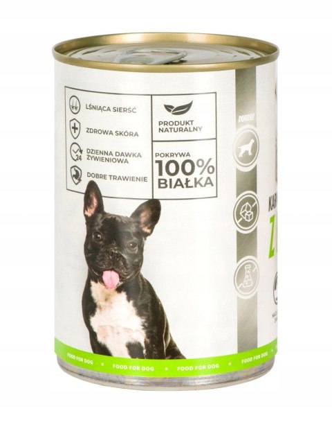 TUF TUF Mokra karma dla psa z królikiem 400g - wyprzedaż