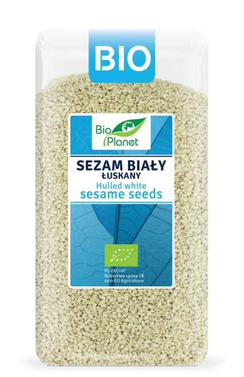 BIO PLANET Sezam łuskany BIO 400g