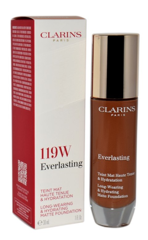 Clarins Everlasting Foundation 119W - Mocha 30ml