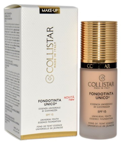 Collistar Unique Foundation Universal Essence Of Youth Spf 15 N° 1N Ivory 30ml