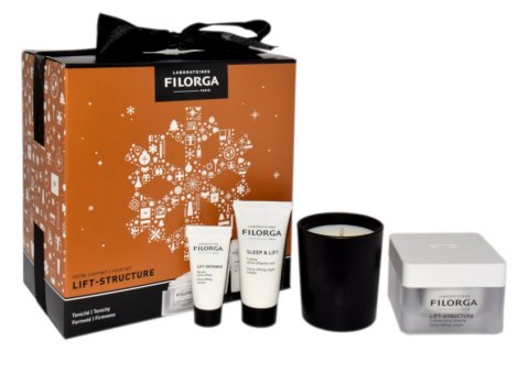 Filorga Zestaw Filorga Lift Designer 7ml + Lift Structure 50ml + Sleep&Lift 15ml + Scented Candle