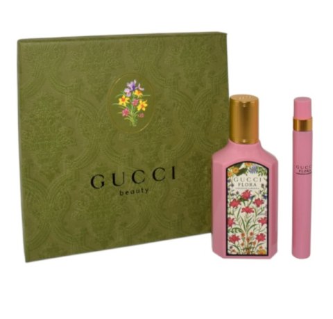 Zestaw Gucci Flora gorgeous gardenia Edp 50ml + Travel Spray 10ml