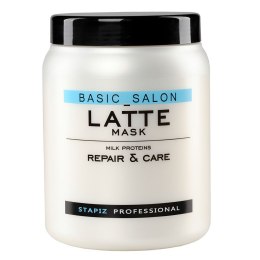 Basic Salon Latte Mask maska do włosów z proteinami mlecznymi 1000ml