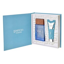 Lempicka Homme zestaw woda toaletowa spray 100ml + żel po goleniu 75ml