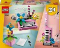 LEGO CREATOR 3w1 31169 Maszyna do pisania z kwiatami