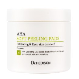 AHA Soft Peeling Pads złuszczające płatki do twarzy 70szt