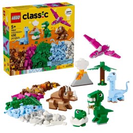 LEGO CLASSIC 11041 Kreatywne dinozaury