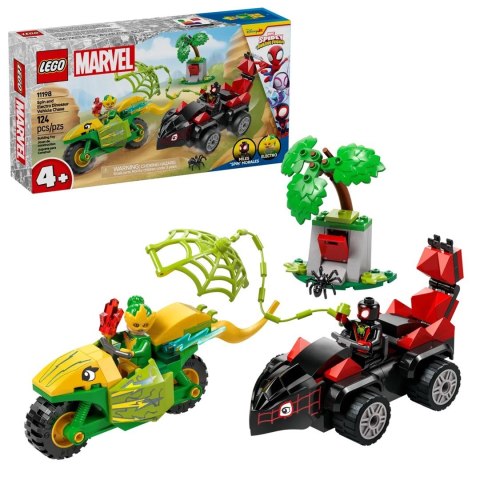 LEGO MARVEL SUPER HEROES 11198 Pościg Spina za Electro w dinopojeździe