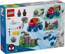 LEGO MARVEL SUPER HEROES 11199 Misja ratunkowa zespołu Spidey'ego w dinoterenówce