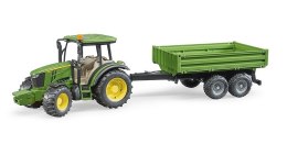 Traktor John Deere 5115M z przyczepą wywrotką 02108 BRUDER