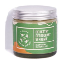 Delikatny dezodorant w kremie bez dodatku sody Bezzapachowy 60ml