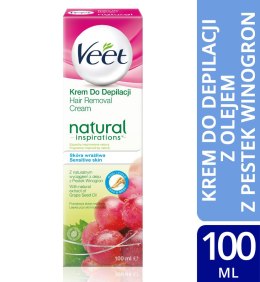 Veet krem do depilacji ciała z olejem z pestek winogron 100ml