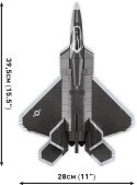 COBI 5855 Armed Forces Lockheed F-22 Raptor 695 klocków