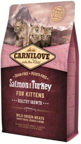 Carnilove Cat Salmon & Turkey For Kittens 6kg