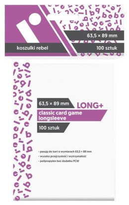 Koszulki CCG Longsleeve 63,5x89 (100szt) REBEL