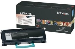 Lexmark Toner E460X31E Black