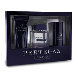 Pertegaz Dynamique Pour Homme zestaw woda perfumowana spray 100ml + żel pod prysznic 230ml + dezodorant 150ml