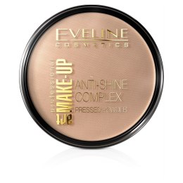 Art Make-Up Anti-Shine Complex Pressed Powder matujący puder mineralny z jedwabiem 35 Golden Beige 14g