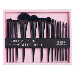 Matte Black Versatile Brush Collection zestaw pędzli do makijażu 14szt. T336