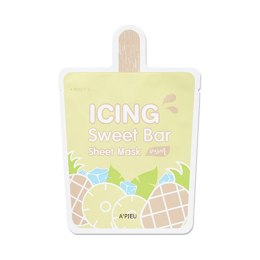 Icing Sweet Bar Sheet Mask wygładzająco-nawadniająca maska w płachcie Pineapple 21g