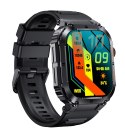 Denver SWC-191B smartwatch / zegarek sportowy 4,98 cm (1.96") IPS Cyfrowy 320 x 386 px Ekran dotykowy Czarny