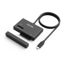 Unitek Mostek USB-C na dyski SATA i M.2 MVMe