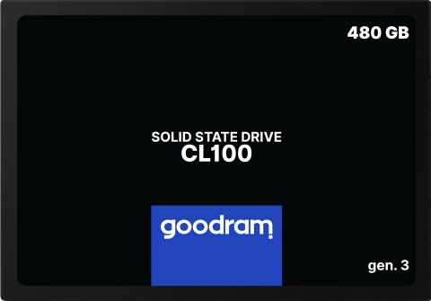 SSD GOODRAM CL100 Gen. 3 480GB SATA III 2,5 RETAIL