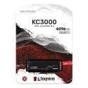 Dysk SSD Kingston KC3000 (4TB; M.2 2280; PCIe 4.0 x4 NVMe; SKC3000D/4096G)