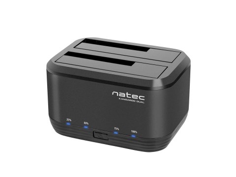 Stacja dokująca NATEC Kangaroo NSD-0955 (2.5", 3.5"; USB 3.0; czarny)