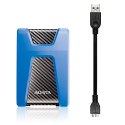 Dysk zewnętrzny HDD ADATA HD650 (1TB; 2.5"; USB 3.2; niebieski)