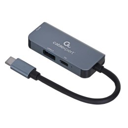 GEMBIRD MULTI ADAPTER USB TYP-C 3W1 (HUB USB + HDMI + PD)