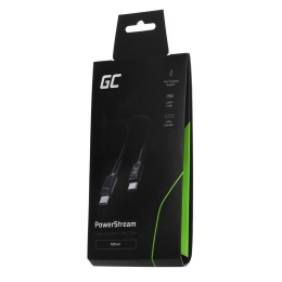 GREEN CELL KABEL KABGC30 GC POWERSTREAM USB-C - USB-C 120CM, POWER DELIVERY 60W, ULTRA CHARGE, QC 3.0