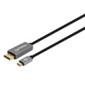 Kabel USB 2.0 USB-C na DisplayPort 8K*60Hz M/M 2m