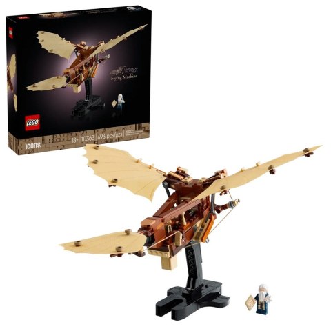 LEGO ICONS 10363 Maszyna latająca Leonarda da Vinci