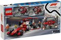 LEGO CITY 60443 F1 Pit stop i mechanicy z bolidem Ferrari