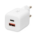 IBOX ŁADOWARKA UNIWERSALNA C-42 GAN PD33W USB A+C WHITE